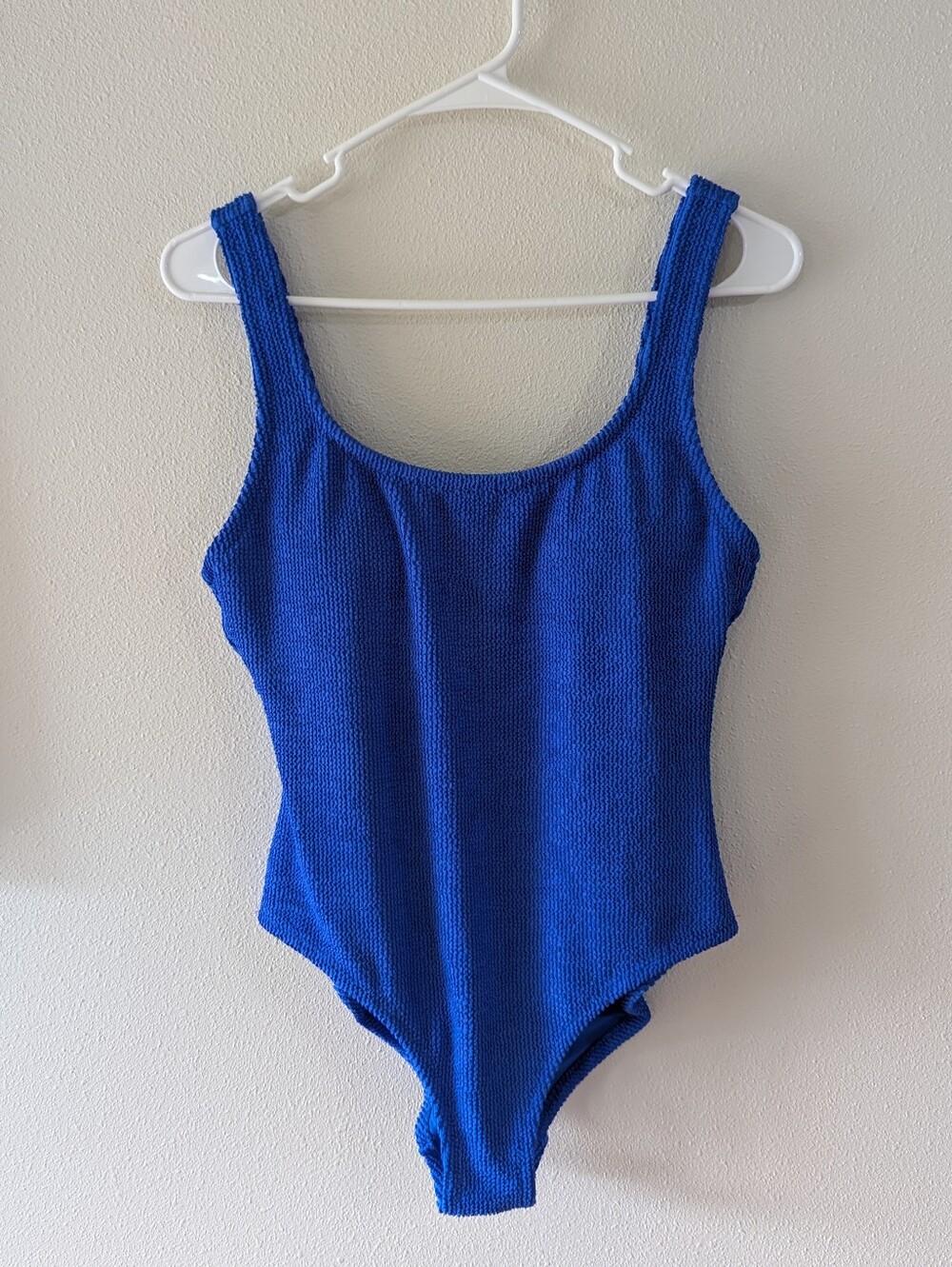 Royal Blue Textured Swimsuit